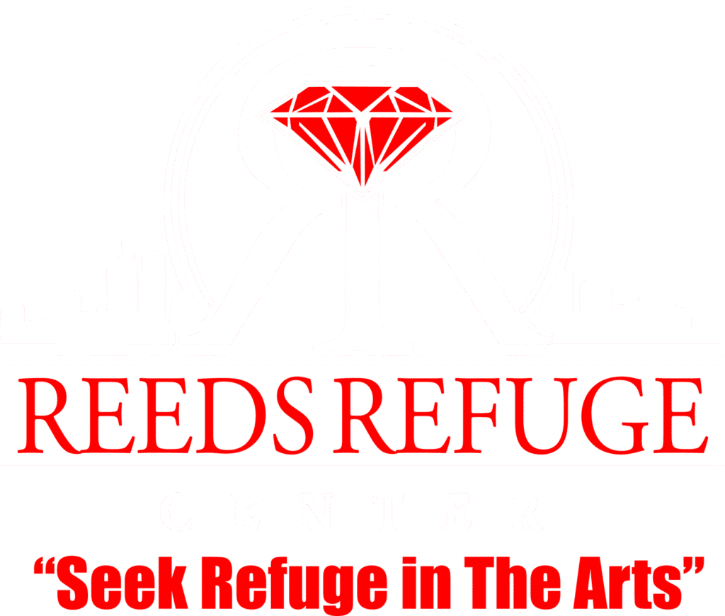 Reed's Refuge Center logo in white